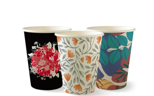 SINGLE WALL BIO CUP ART SERIES 12 Oz