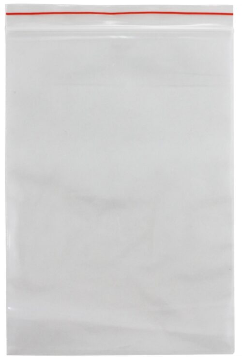 SELF SEAL ZIP BAGS 150 x 230 mm