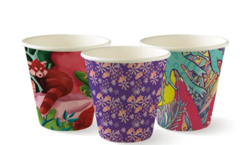 SINGLE WALL BIO CUP ART SERIES 8 Oz