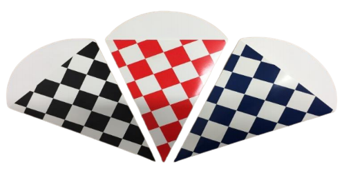 FOOD CONE SMALL 150 x 230 mm Red Check