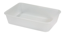 RECTANGLE PLASTIC CONTAINER 500 Ml - FREEZER GRADE