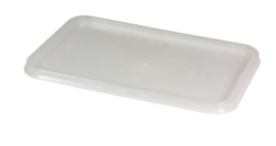 RECTANGLE PLASTIC CONTAINER LID - FREEZER GRADE