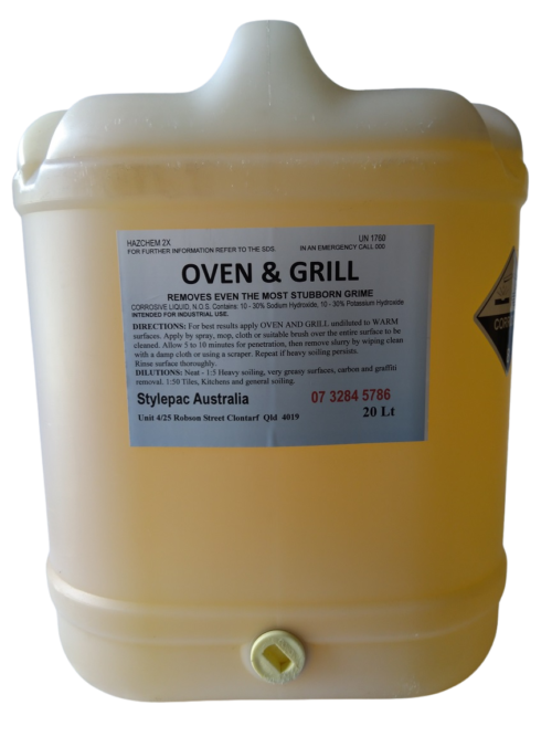 OVEN AND GRILL CLEANER 20Lt