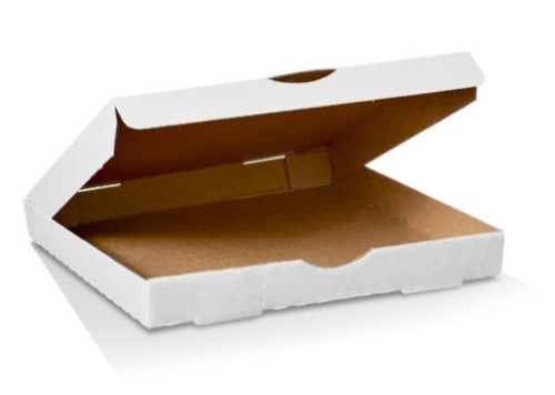 PIZZA BOX PLAIN WHITE 10"