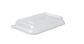 SUGARCANE TAKEAWAY CONTAINER PET CLEAR LID