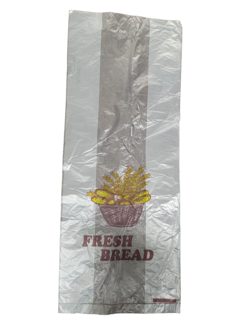 POLYBAG BREAD PRINTED 455 x 180 mm(12um Thickness)