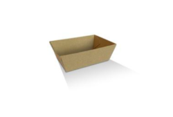 FOOD TRAY KRAFT BROWN BABY 0.5 105x74x43 mm