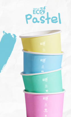 ICE CREAM CUP PASTEL 3 oz-TRULY ECO